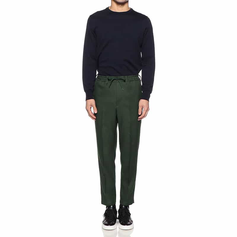 MR.OLIVE イージースラックスパンツ OLIVE