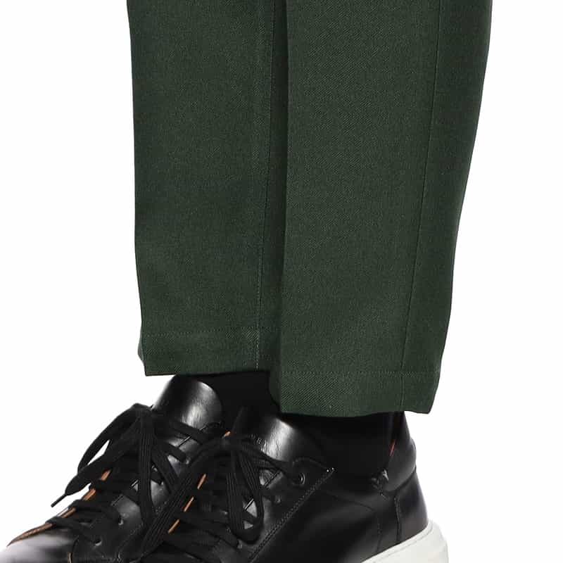 MR.OLIVE イージースラックスパンツ OLIVE