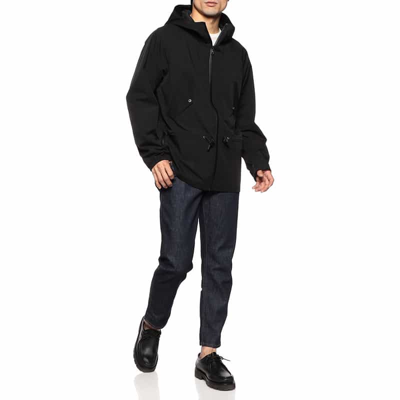 CITERA ジップアップブルゾン BLACK