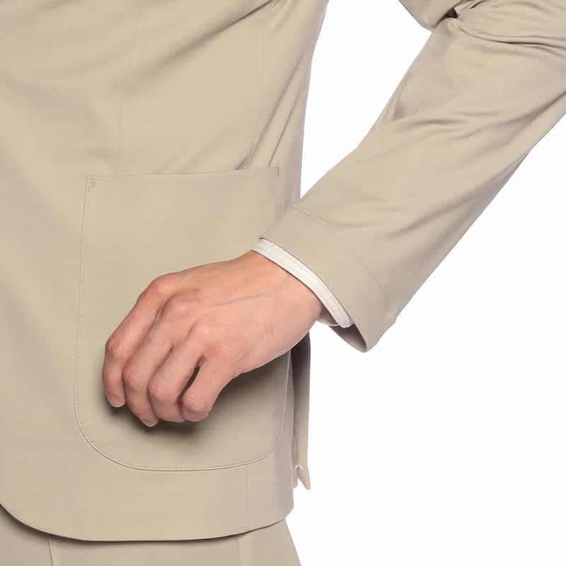 BARNEYS NEW YORK セットアップジャージージャケット BEIGE