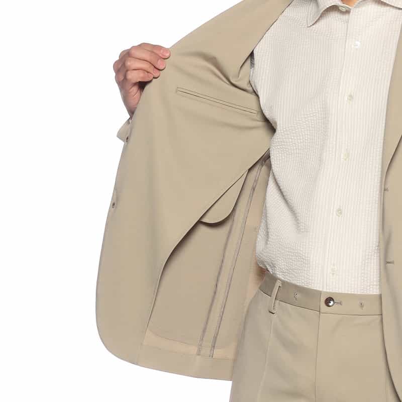 BARNEYS NEW YORK セットアップジャージージャケット BEIGE