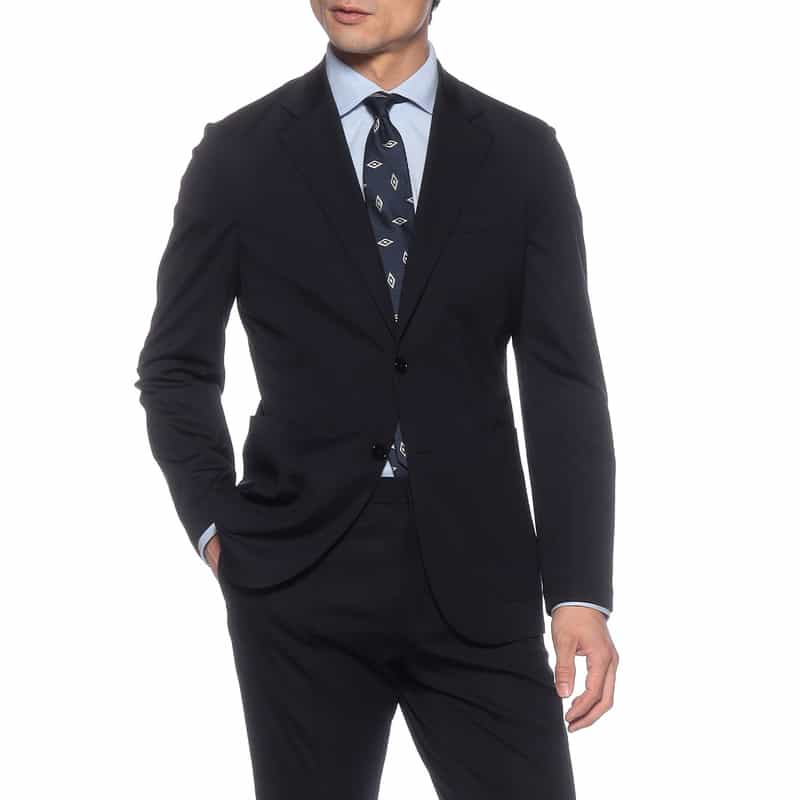 BARNEYS NEW YORK セットアップジャージージャケット NAVY