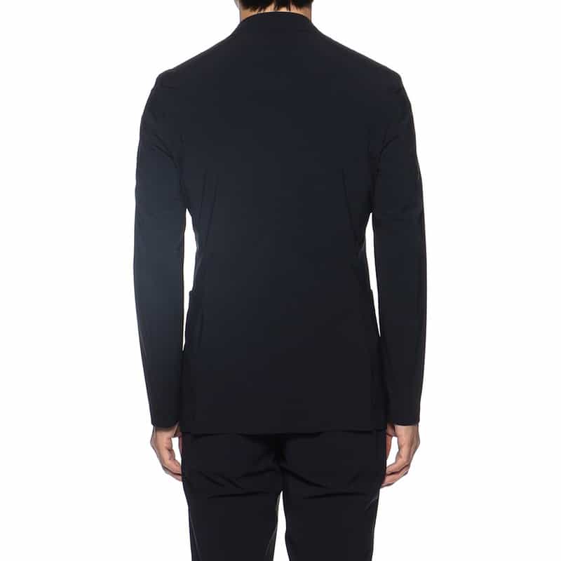 BARNEYS NEW YORK セットアップナイロンストレッチジャケット NAVY