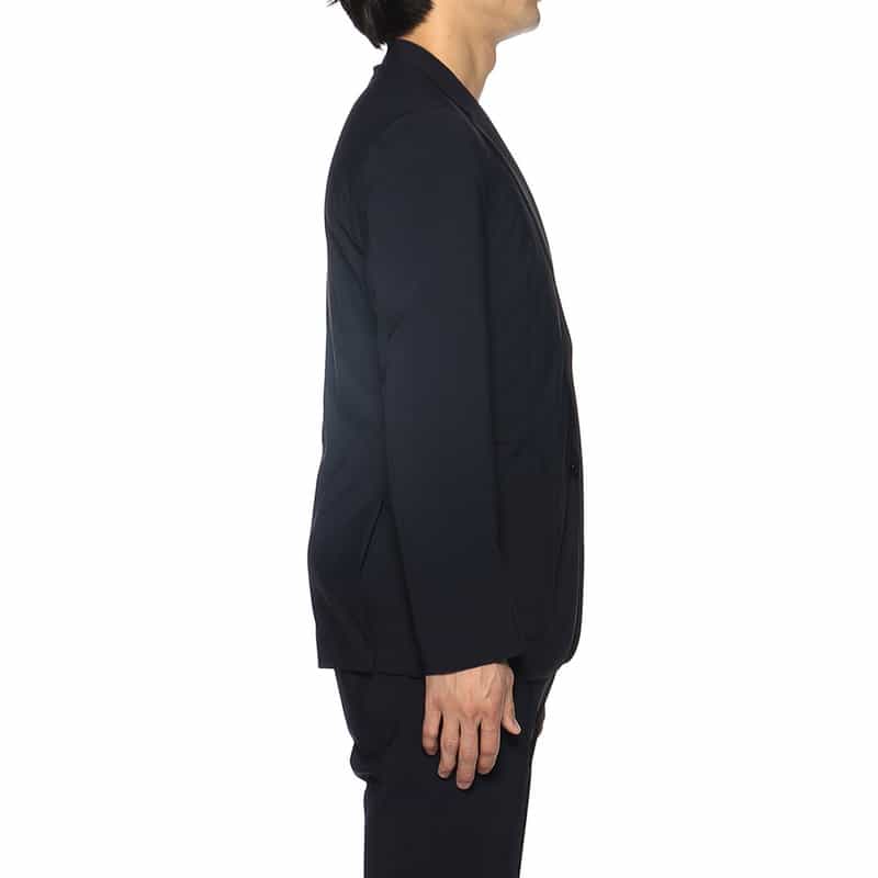 BARNEYS NEW YORK セットアップナイロンストレッチジャケット NAVY