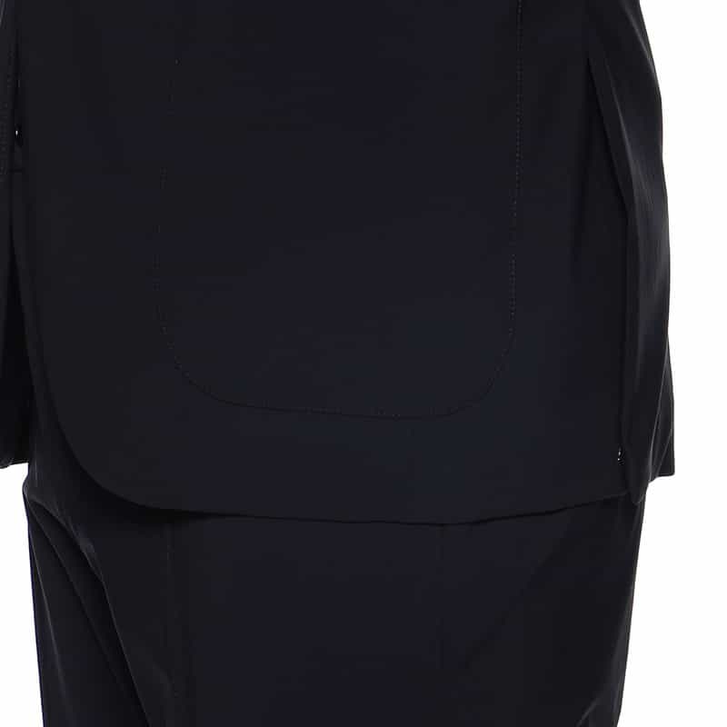 BARNEYS NEW YORK セットアップナイロンストレッチジャケット NAVY