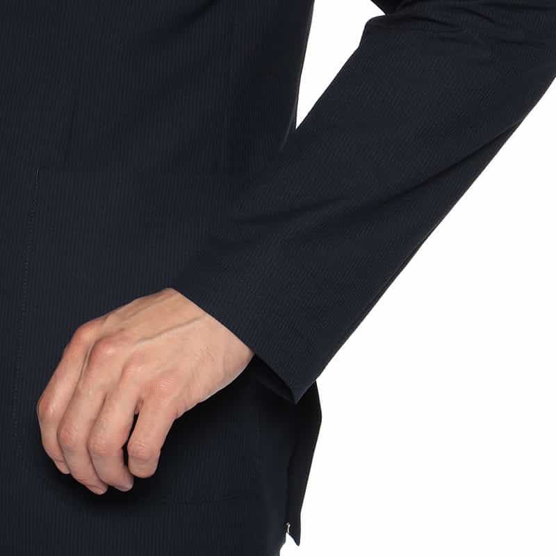 BARNEYS NEW YORK セットアップシアサッカージャケット NAVY