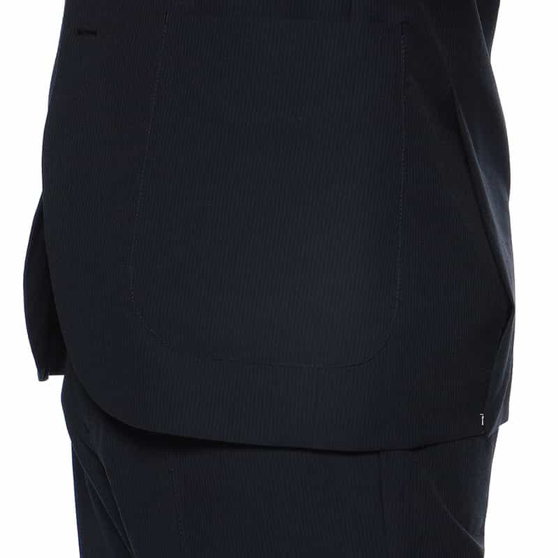 BARNEYS NEW YORK セットアップシアサッカージャケット NAVY