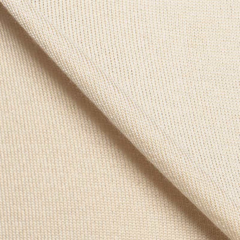 BARNEYS NEW YORK シルクニットTシャツ IVORY