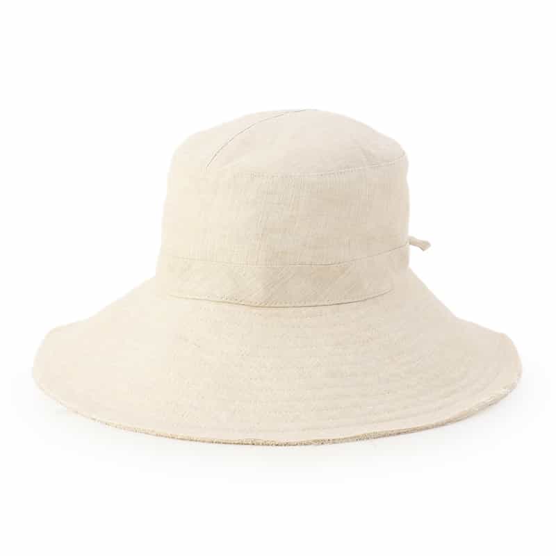 BARNEYS NEW YORK リネンハット BEIGE