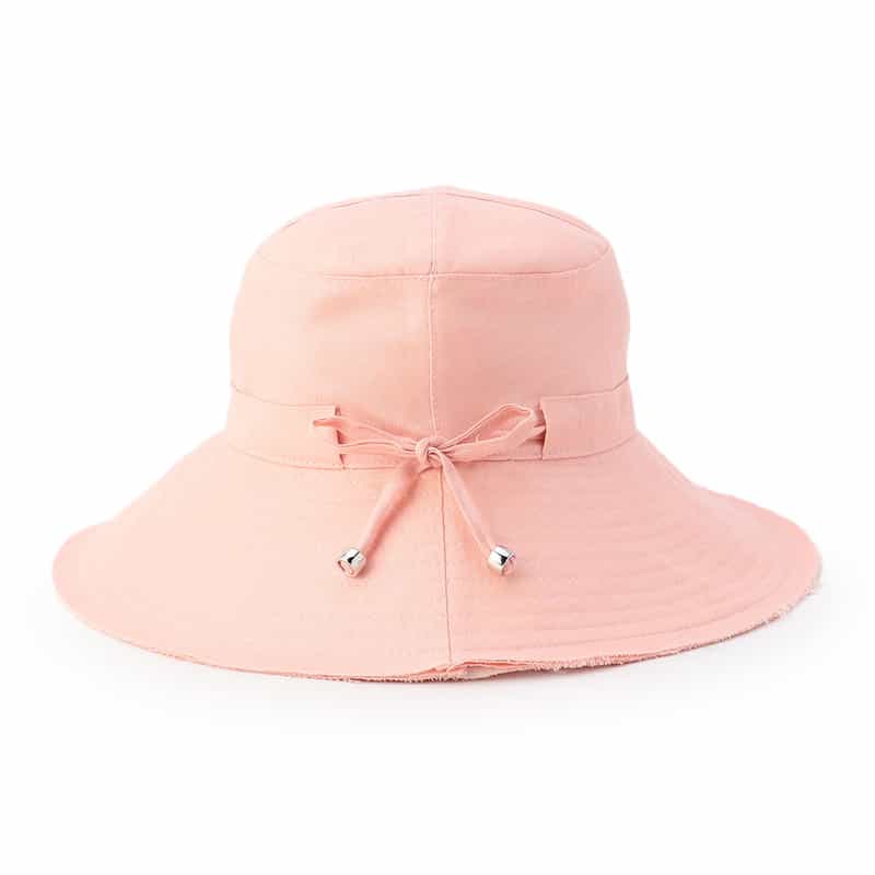 BARNEYS NEW YORK リネンハット LIGHT PINK