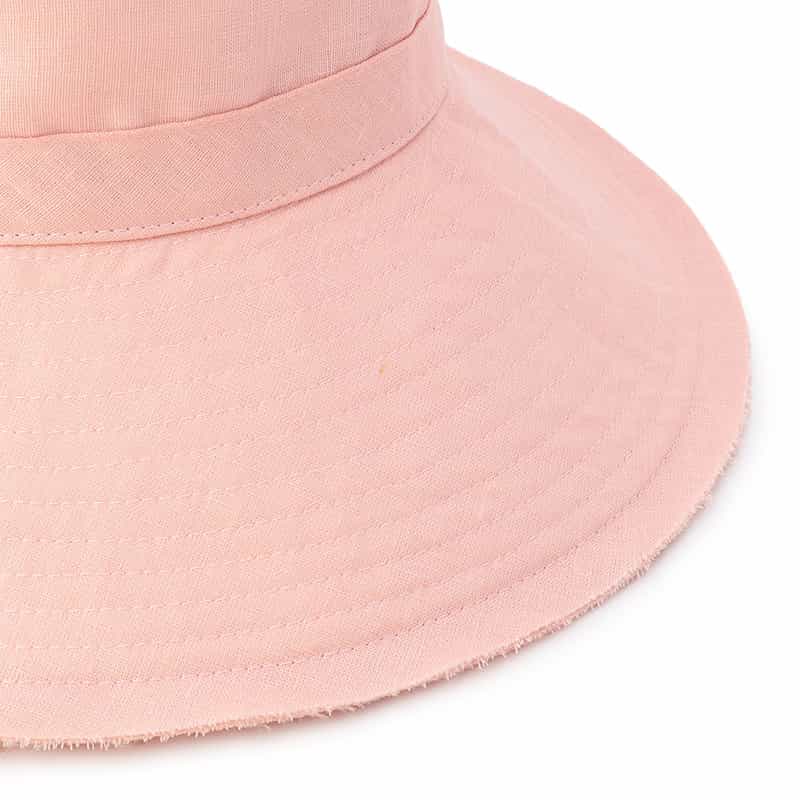 BARNEYS NEW YORK リネンハット LIGHT PINK