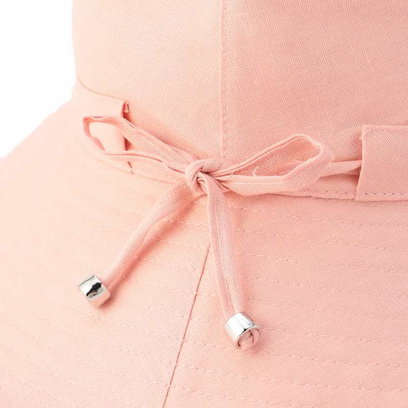 BARNEYS NEW YORK リネンハット LIGHT PINK