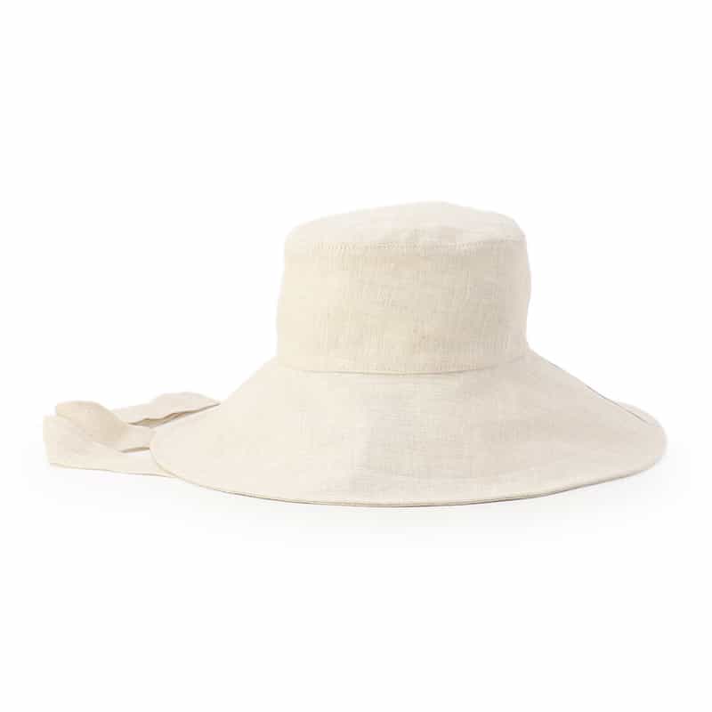 BARNEYS NEW YORK リネンハット BEIGE