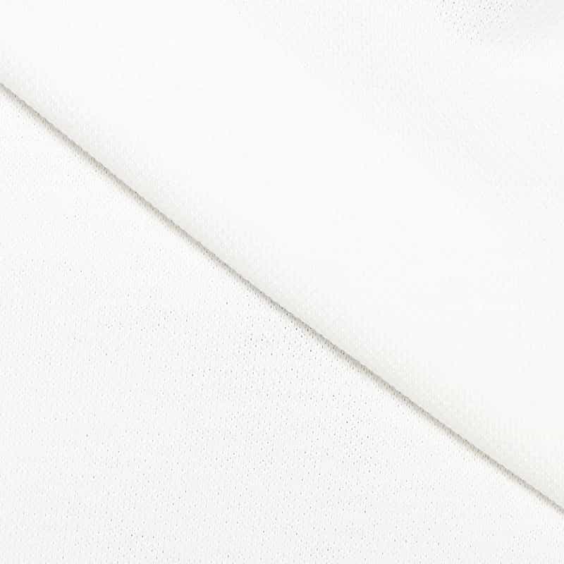 BARNEYS NEW YORK 鹿の子ポロシャツ （アルビニ社製コットン使用） WHITE