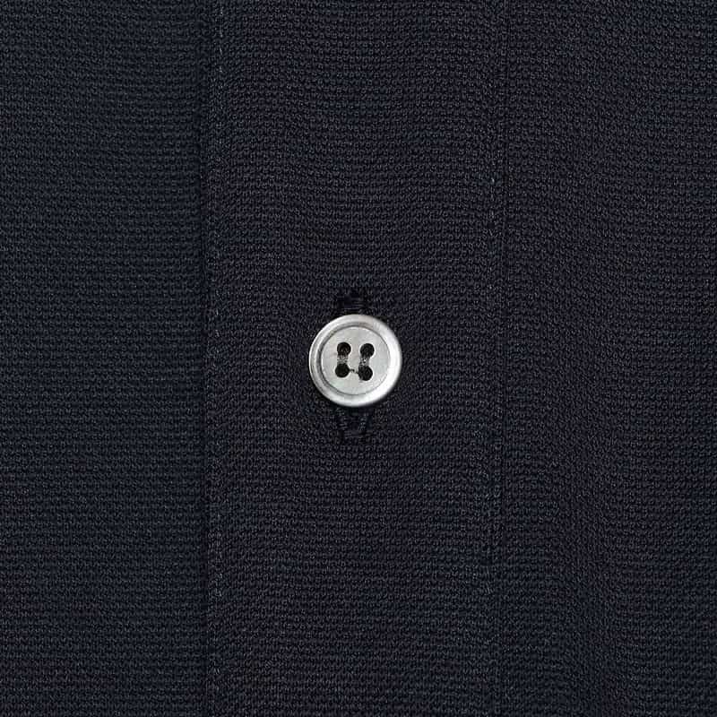 BARNEYS NEW YORK 鹿の子ポロシャツ （アルビニ社製コットン使用） NAVY