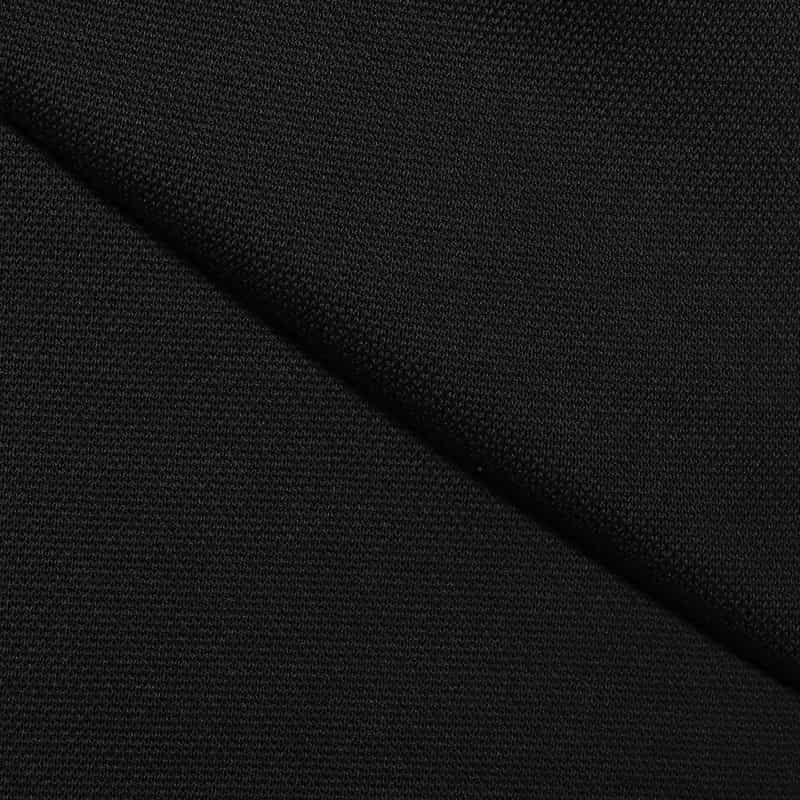 BARNEYS NEW YORK クルーネック鹿の子カットソー （アルビニ社製コットン使用） BLACK