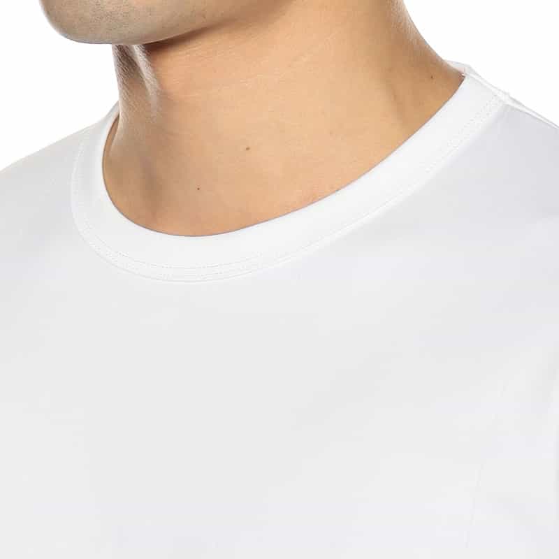 BARNEYS NEW YORK クルーネックカットソー （ALBINI社製生地使用） WHITE