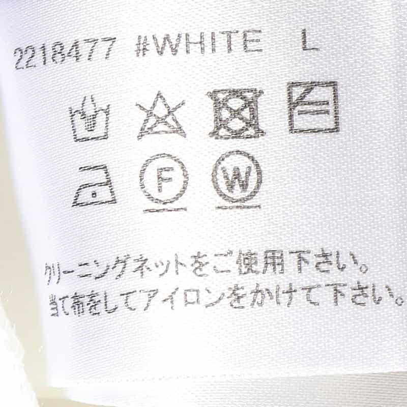 BARNEYS NEW YORK クルーネックカットソー （ALBINI社製生地使用） WHITE