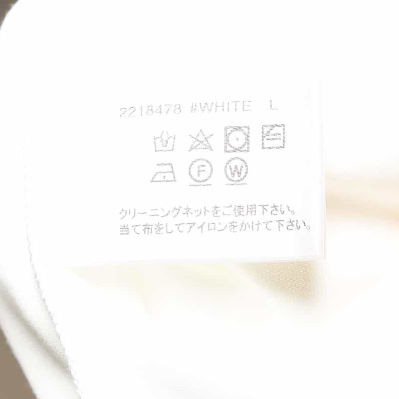 BARNEYS NEW YORK ロングスリーブカットソー (アルビニ社製コットン使用) WHITE