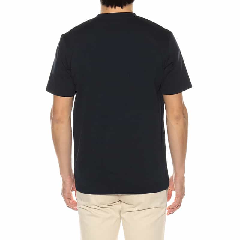 BARNEYS NEW YORK クルーネックカットソー （ALBINI社製生地使用） NAVY