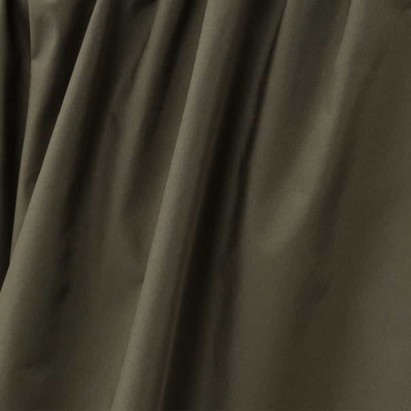 BARNEYS NEW YORK ウォッシャブル サイド切替ハイウエストボリュームスカート KHAKI