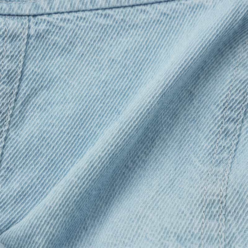 BARNEYS NEW YORK ウォッシャブル デニム素材キャミソール LIGHT BLUE