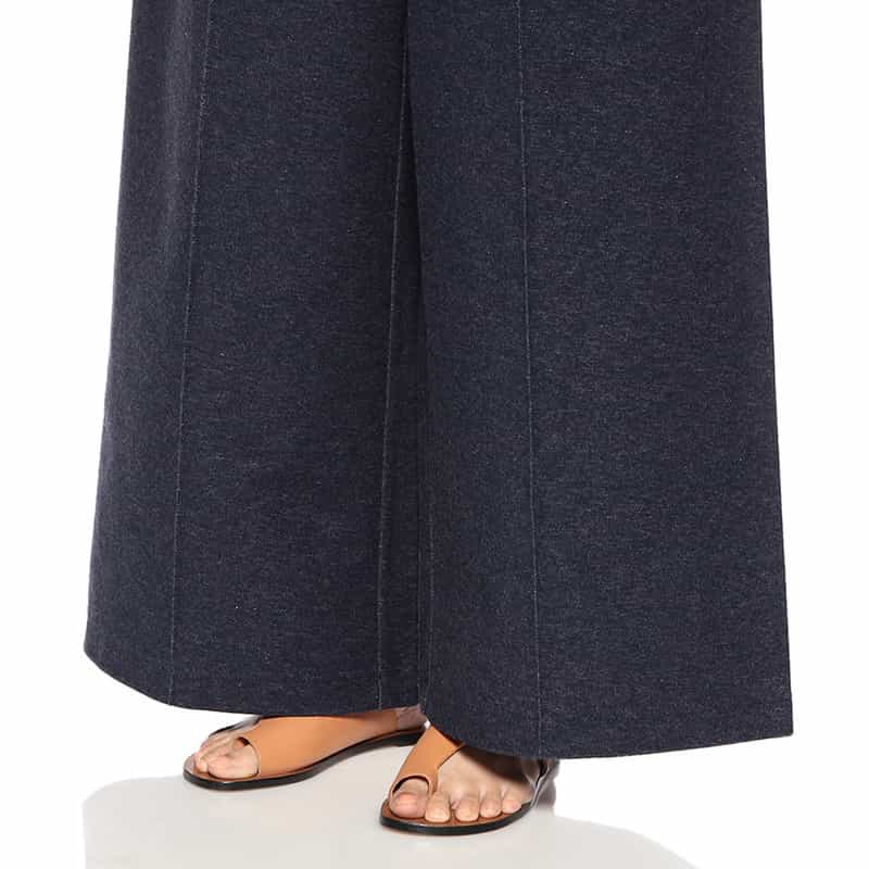 COGTHEBIGSMOKE ウエストゴム ワイドパンツ NAVY