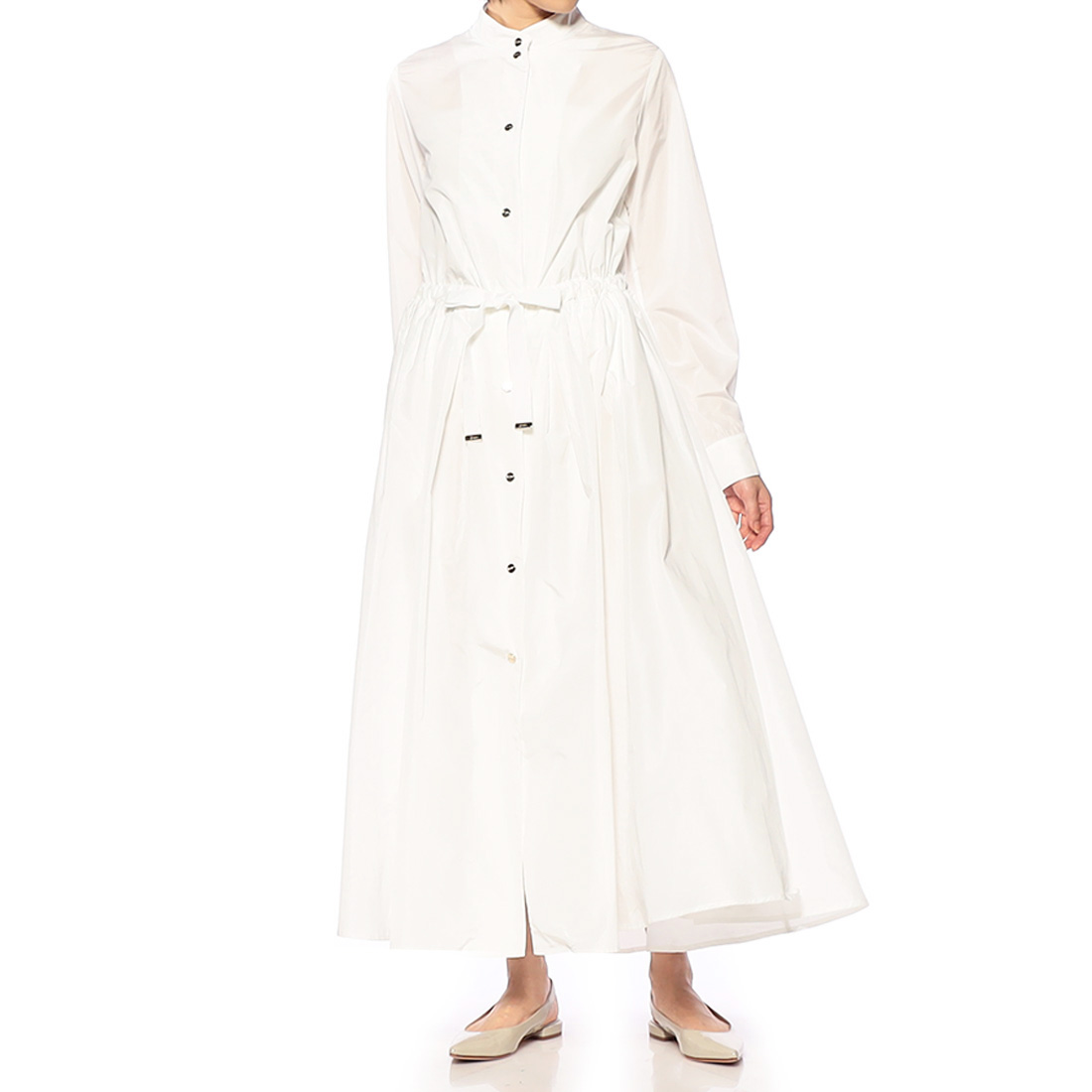 ロングフレアドレスコート