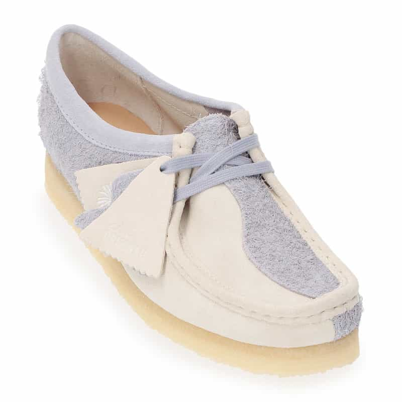 Clarks デザートブーツ "WALLABEE" LIGHT BLUE