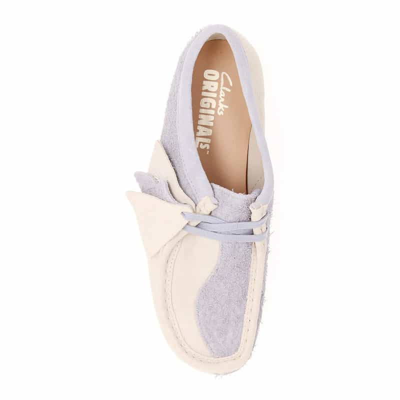 CLARKS デザートブーツ "WALLABEE" LIGHT BLUE