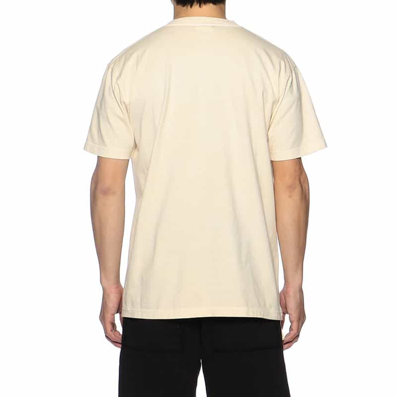 WESTERN HYDRODYNAMIC RESEARCH ロゴ刺繍Tシャツ WHITE