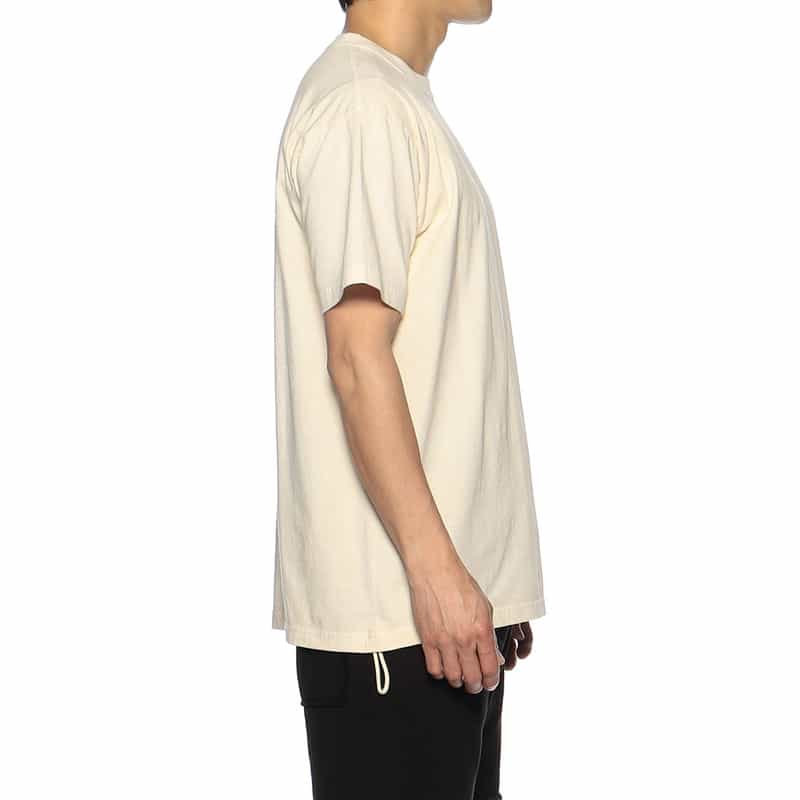 WESTERN HYDRODYNAMIC RESEARCH ロゴ刺繍Tシャツ WHITE