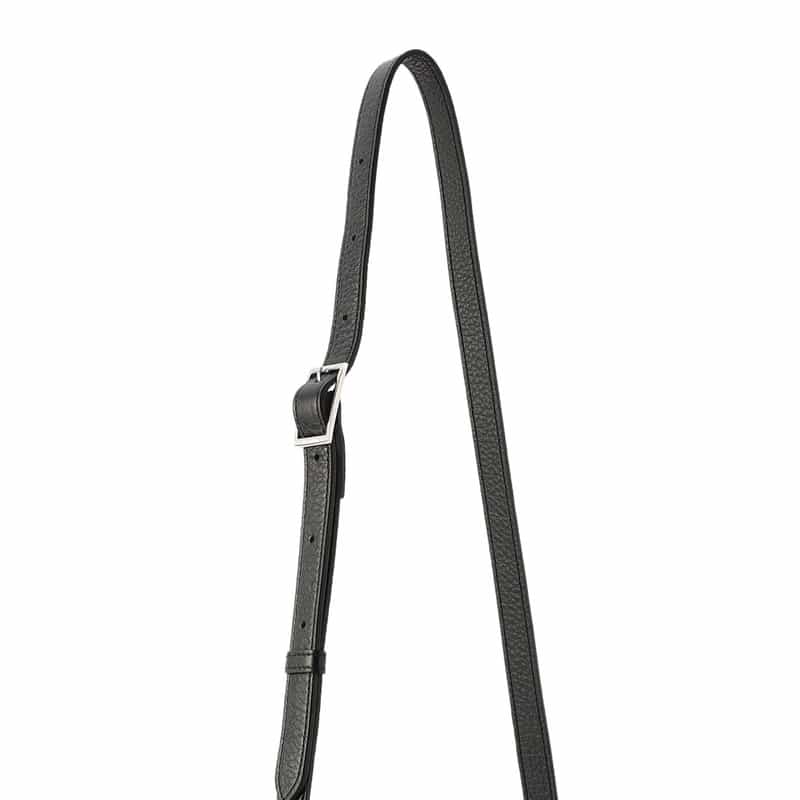 PELLE MORBIDA PELLE MORBIDA＜ペッレ モルビダ＞レザーショルダーバッグ "MB081" BLACK