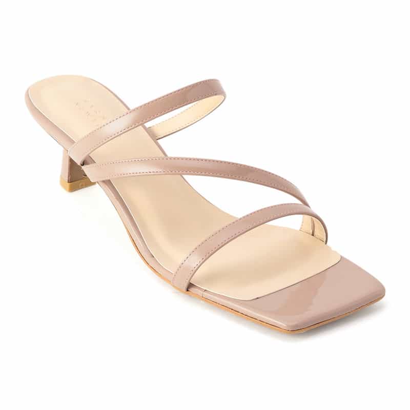 BARNEYS NEW YORK トリプルストラップサンダル BEIGE