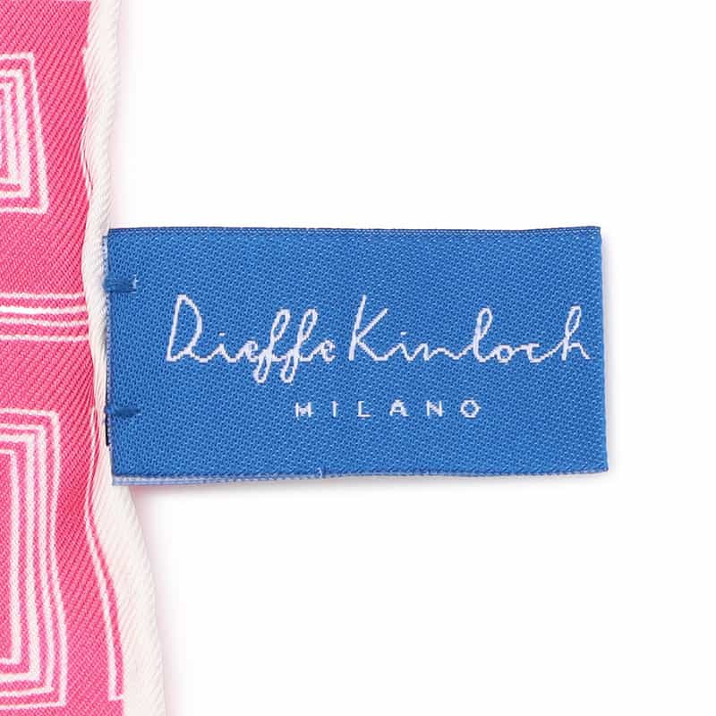 DIEFFE KINLOCH シルクスカーフ PINK