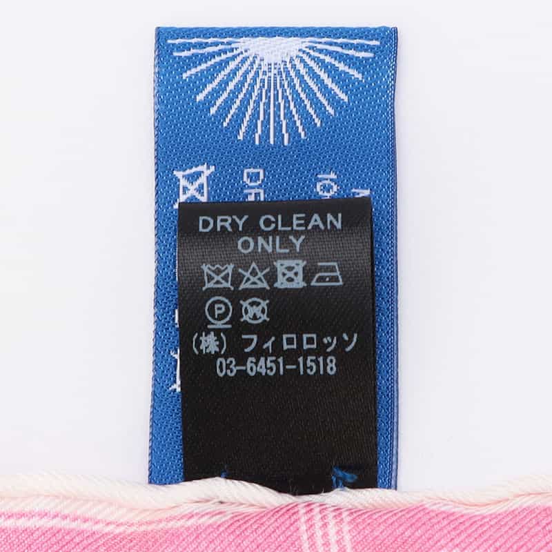 DIEFFE KINLOCH シルクスカーフ PINK