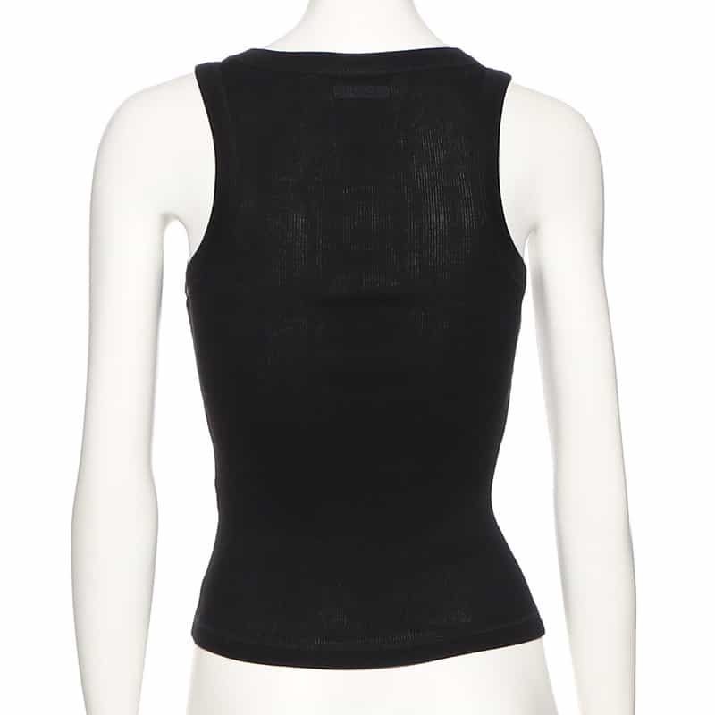 JACQUEMUS タイトタンクトップ BLACK