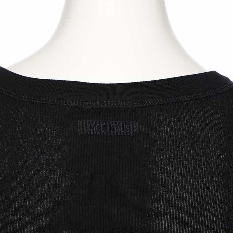 JACQUEMUS タイトタンクトップ BLACK