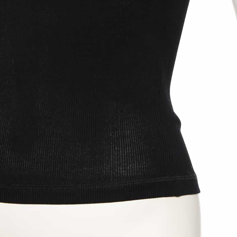 JACQUEMUS タイトタンクトップ BLACK