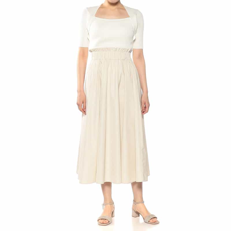 BARNEYS NEW YORK コンビネーションドレス IVORY