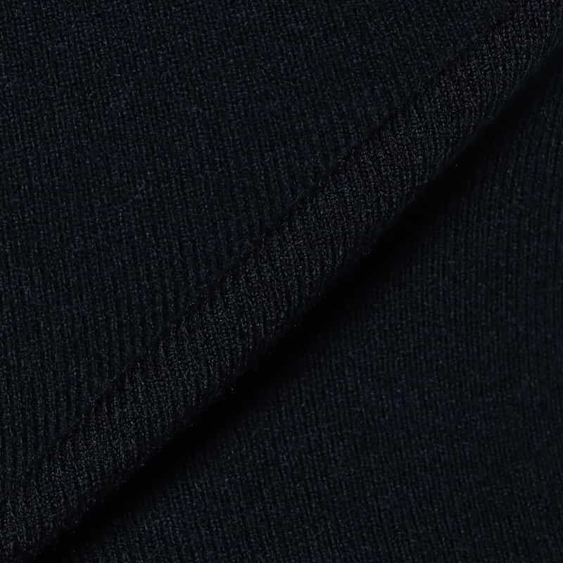 BARNEYS NEW YORK スカーフデザイン ニットプルオーバー DARK NAVY