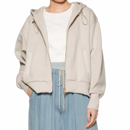 BARNEYS NEW YORK - FOXEY NEW YORK カシミヤ混ニットパーカーの