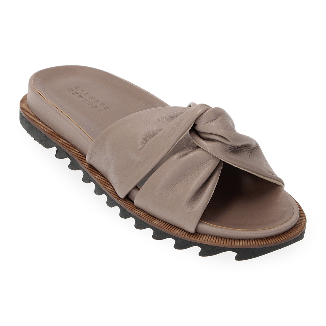 ツイスト フラットサンダル