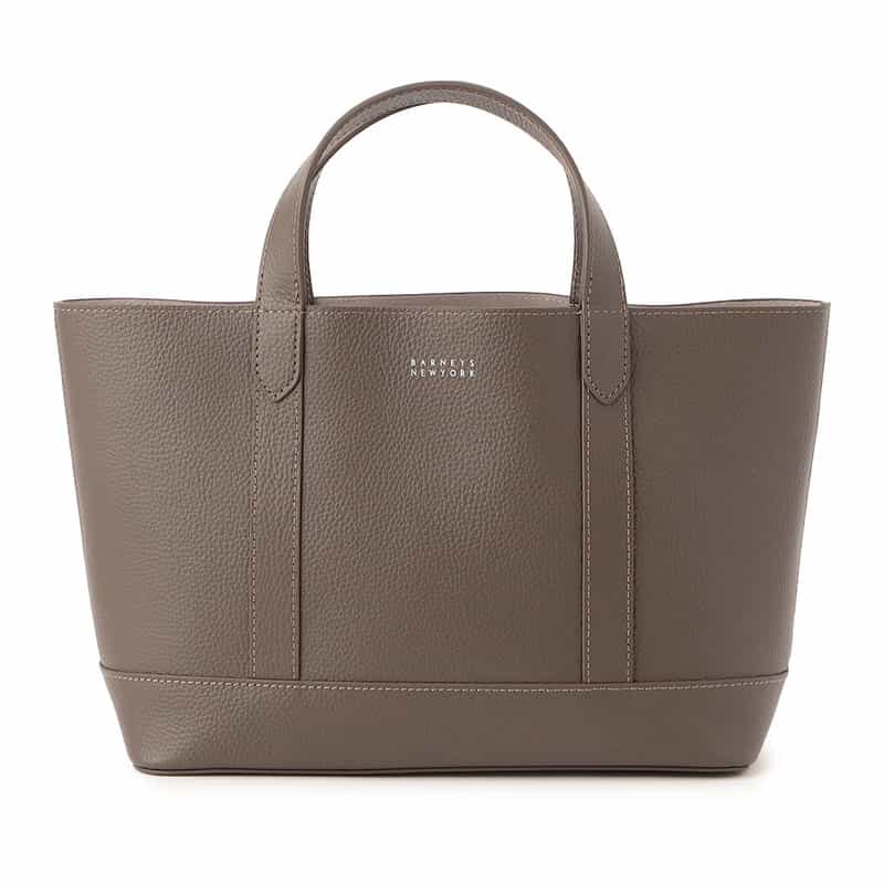 BARNEYS NEW YORK レザートートバッグ BROWN