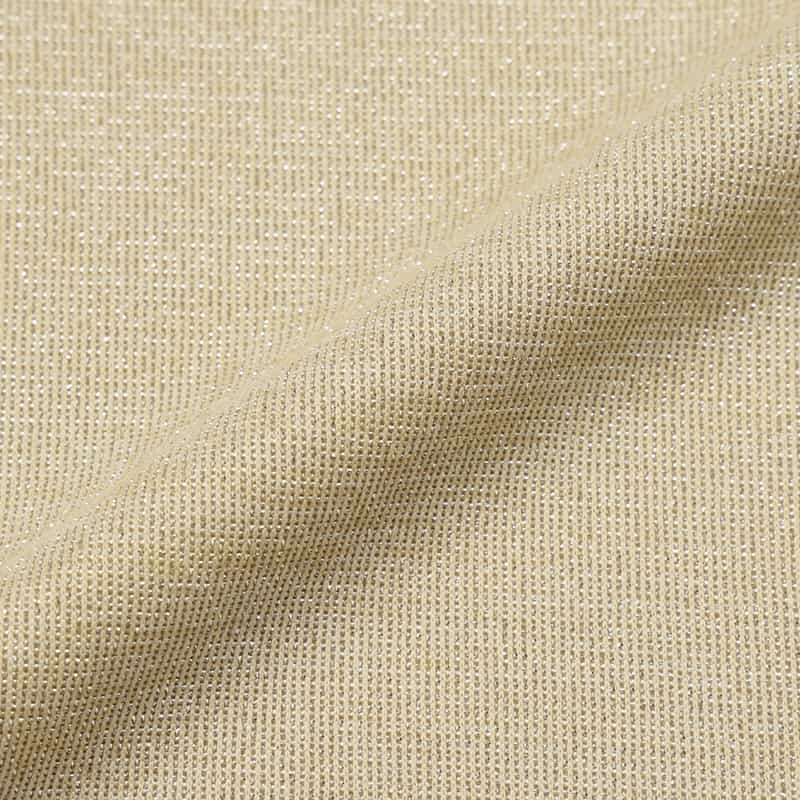 BARNEYS NEW YORK ウォッシャブル ハイネック ラメ入りカットソー GOLD