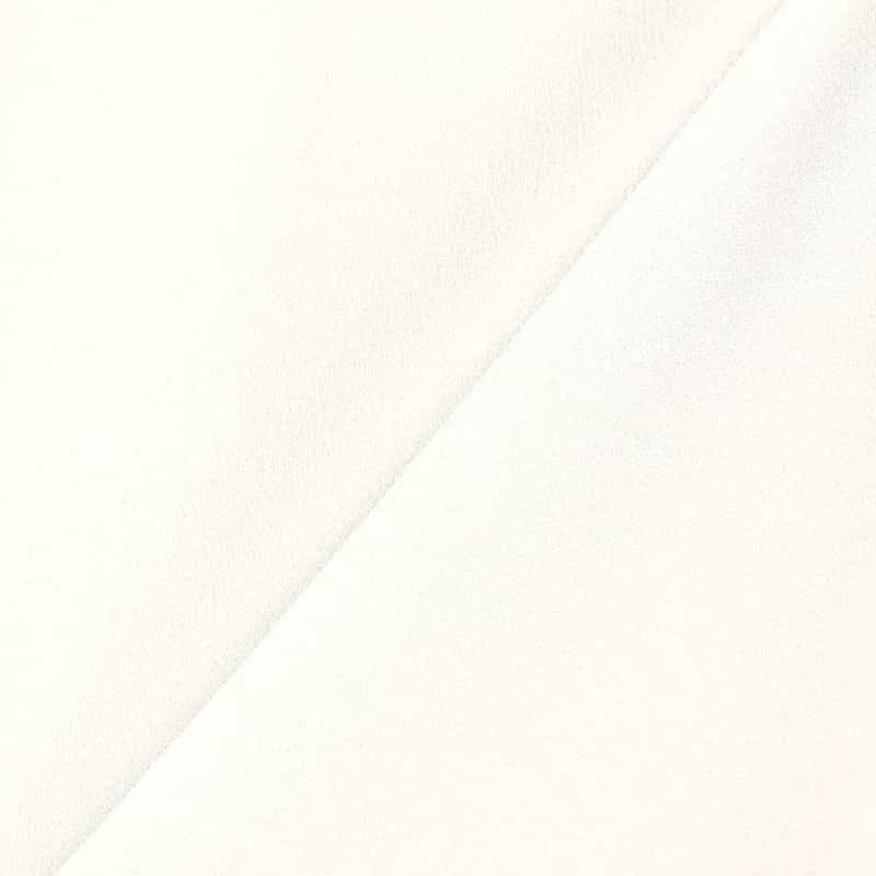 BARNEYS NEW YORK バックサテン ジョーゼットジャンプスーツ IVORY