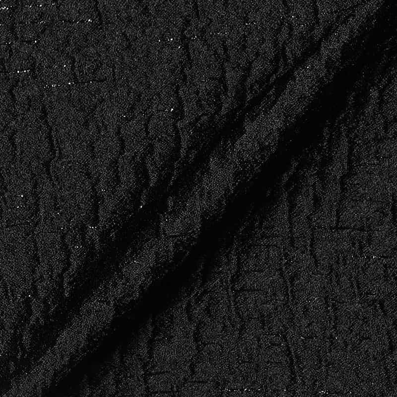 BARNEYS NEW YORK ジャカード素材バックジップブラウス BLACK