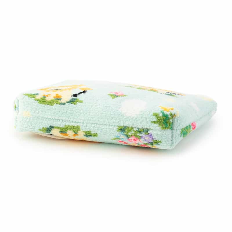 FEILER 限定ライオン&ドット柄ポーチ LIGHT GREEN