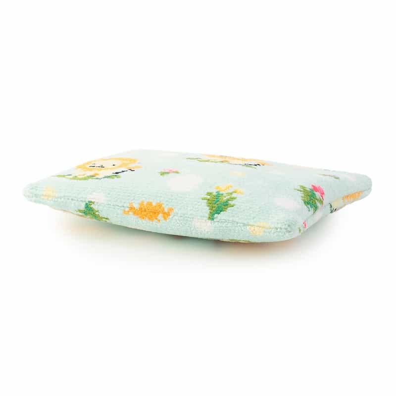 FEILER 限定ライオン＆ドット柄ポーチ LIGHT GREEN