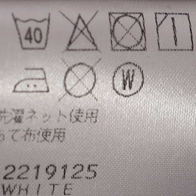 OSCALITO リブクルーネックトップス WHITE